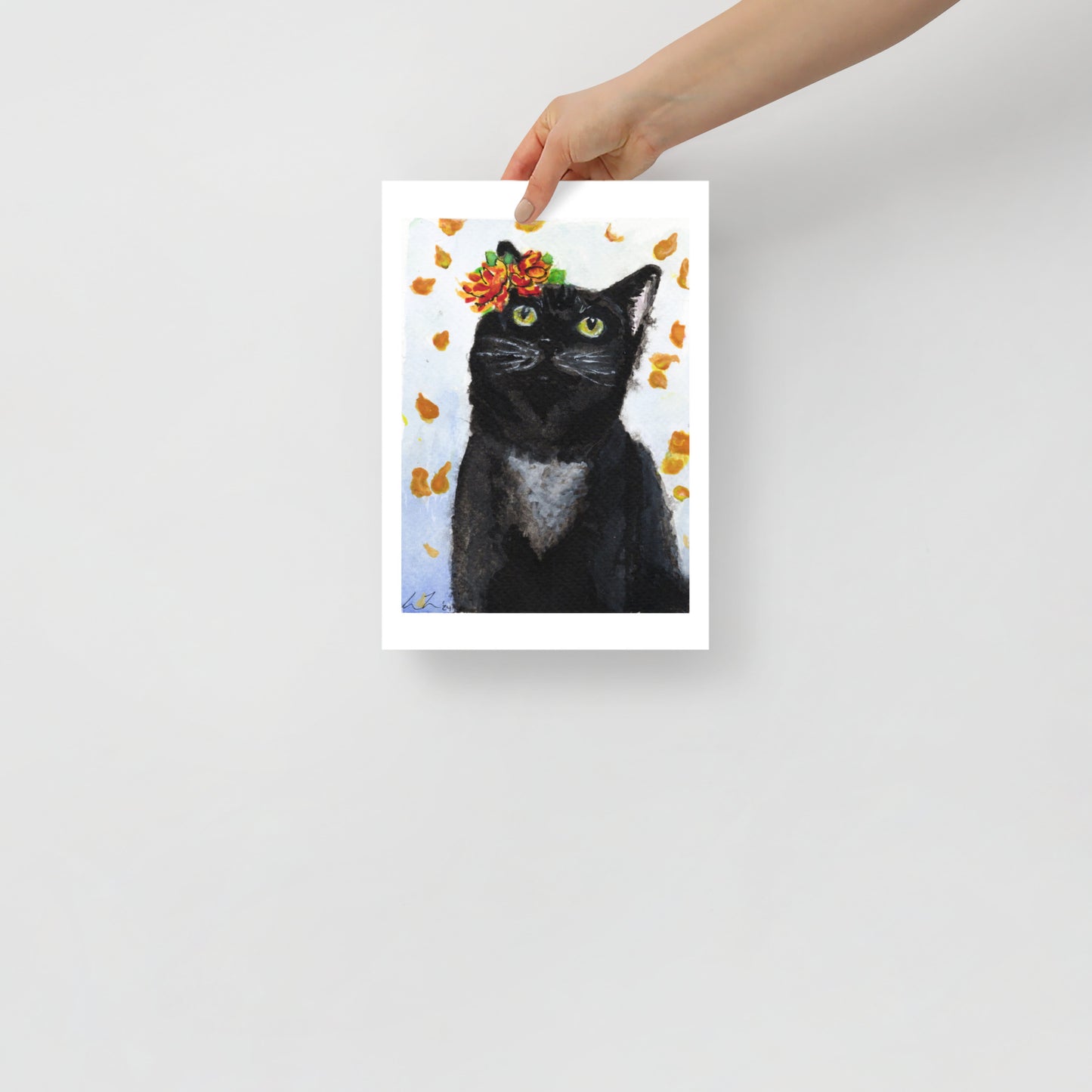 Spooky Flower Girl