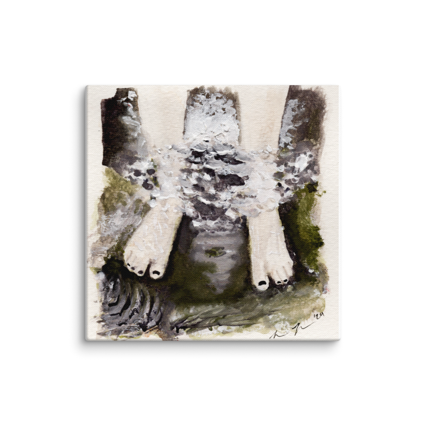 Barefeet in the Creek