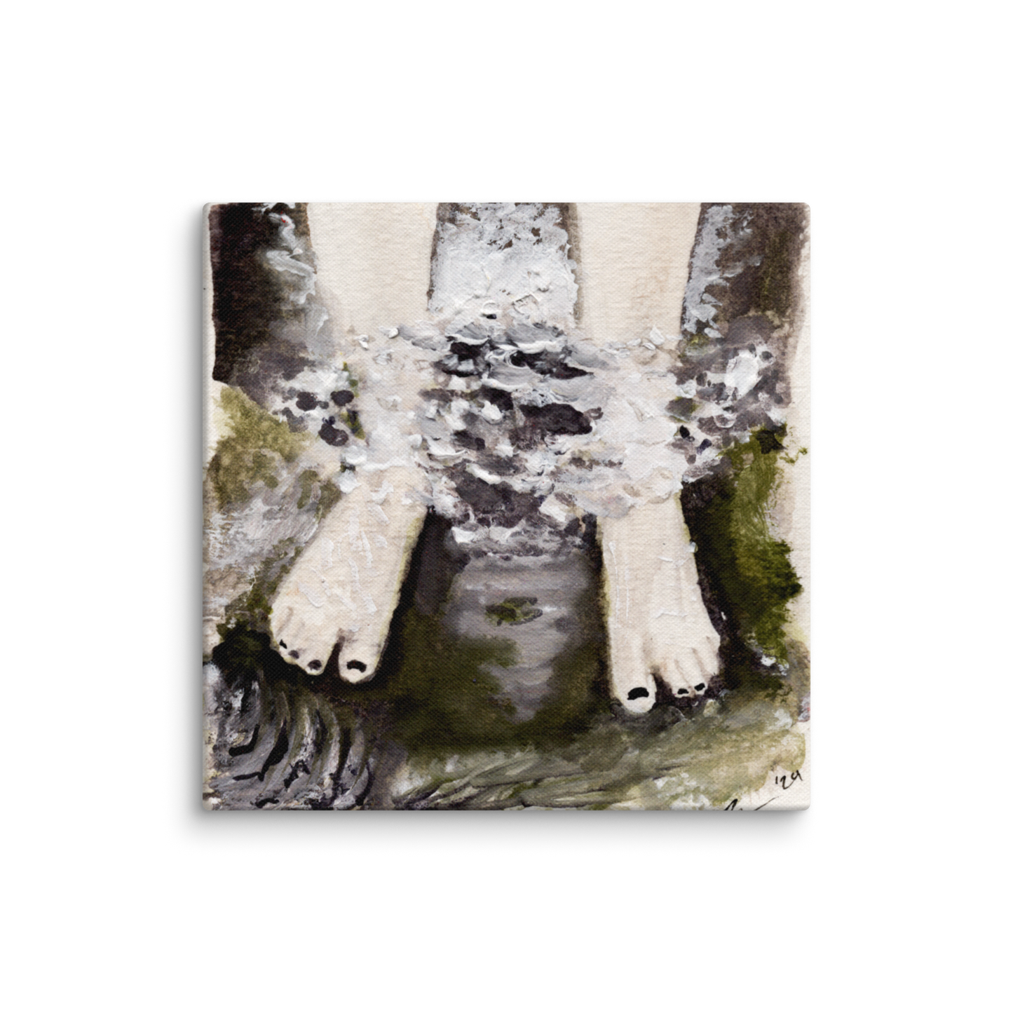 Barefeet in the Creek