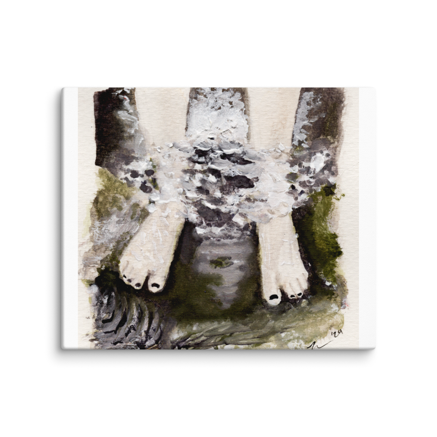 Barefeet in the Creek