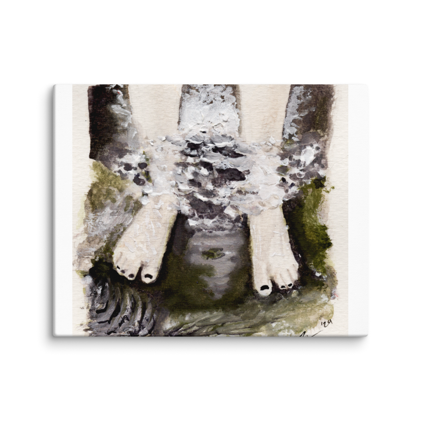 Barefeet in the Creek