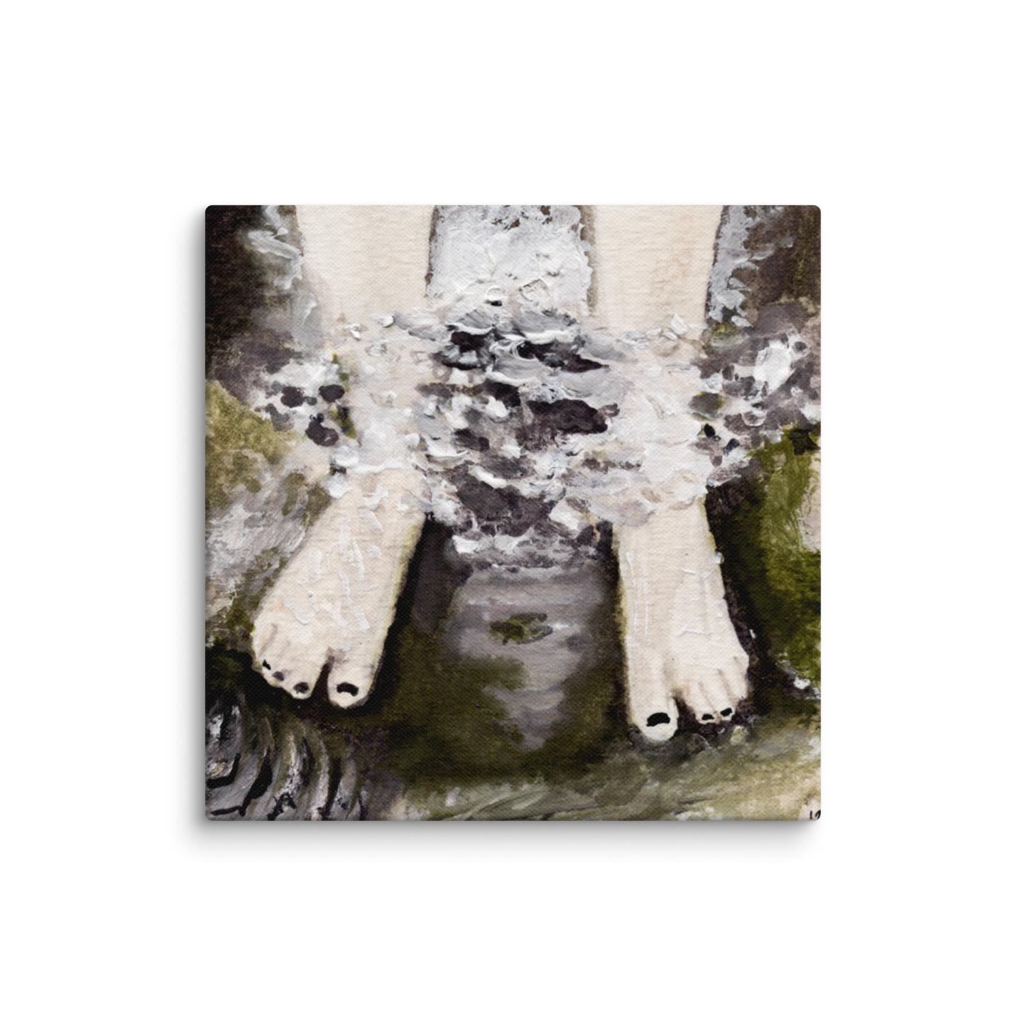 Barefeet in the Creek